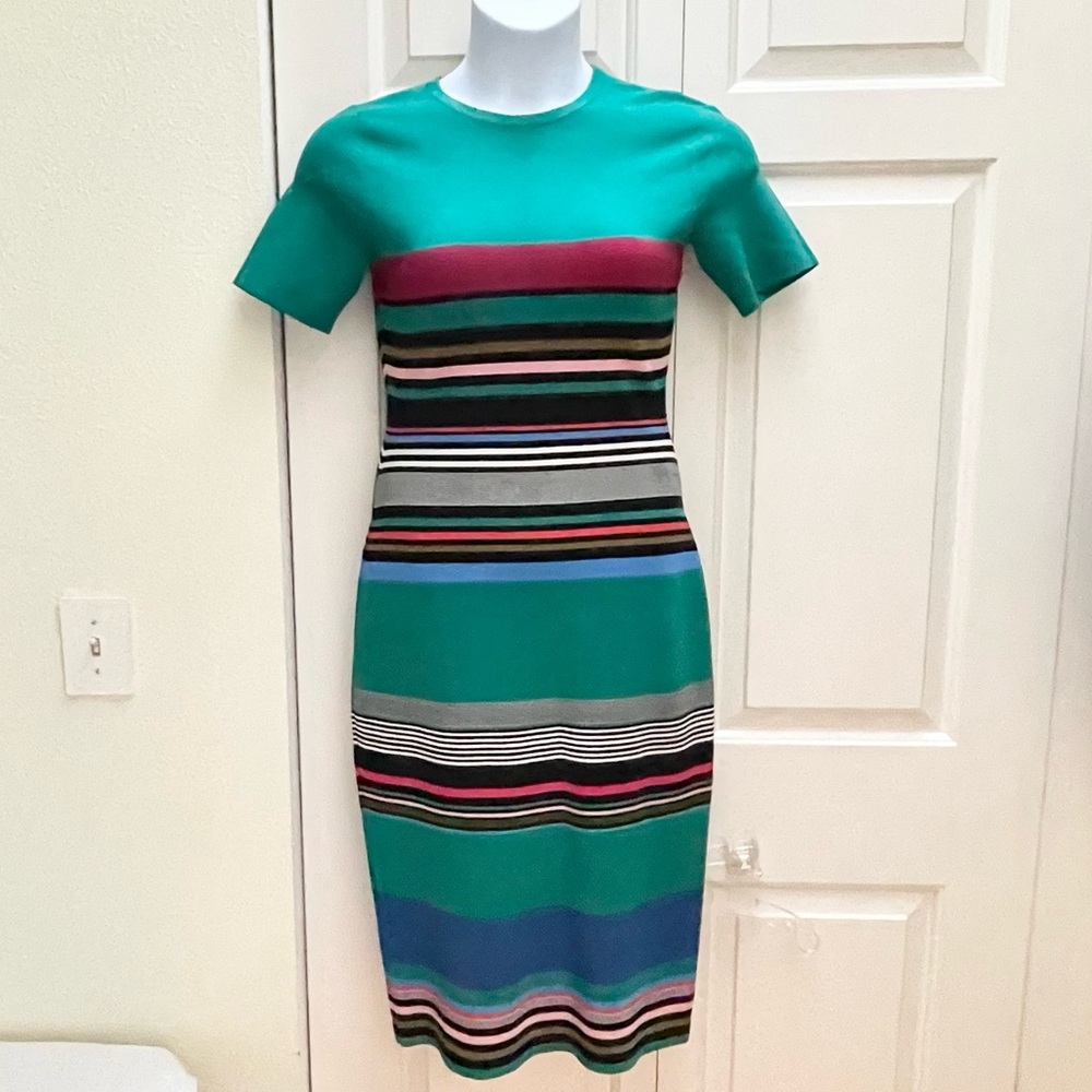 Diane Von Furstenberg striped knit dress - Picture 3 of 11